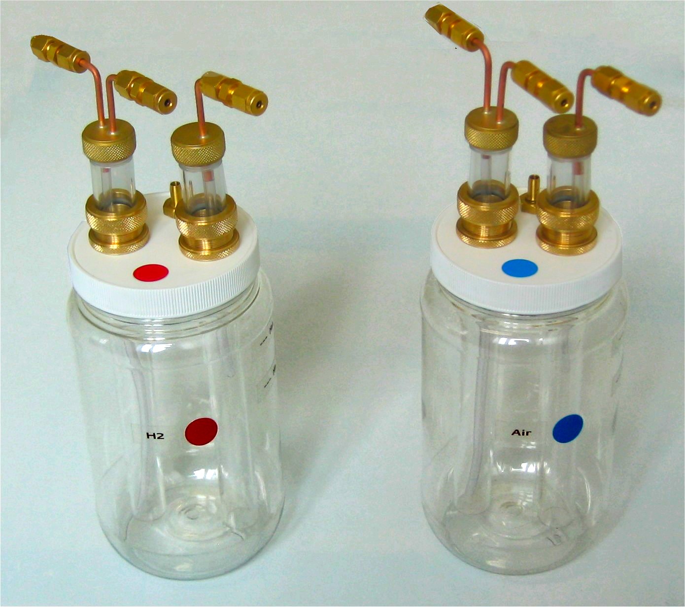 Humidifier and overpressure control units